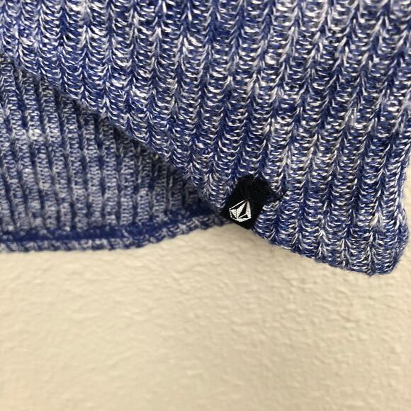 Volcom Blue Heathered Knit Hoodie - Picture 4 of 8